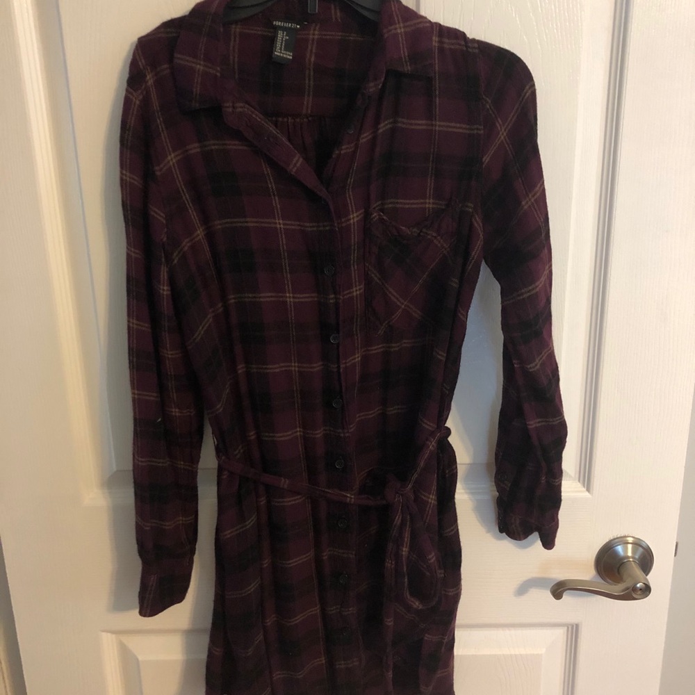 Flannel dress